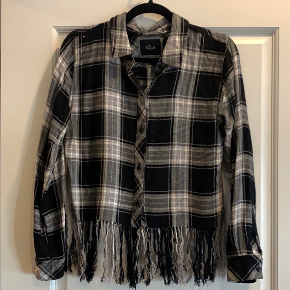 Rails Crop Flannel - image 1